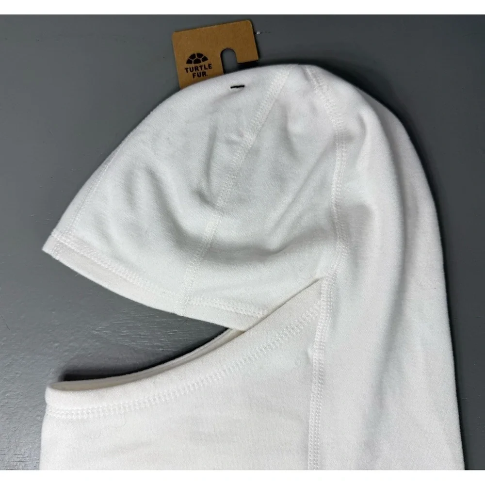 Turtle Fur Comfort Lux Quantum Balaclava Breathable‎ White OS NEW